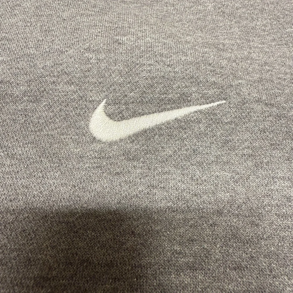 Vintage Nike Mens Hoodie XXL Gray Pullover Sweatshirt Embroidered Swoosh‎ Logo